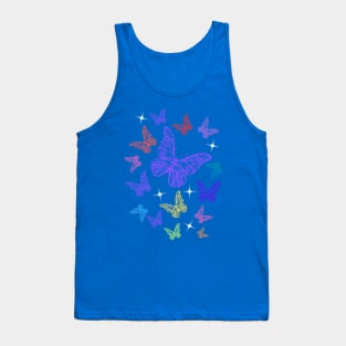 Butterfly Rainbow Tank Top